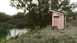 neue Vogelhütte auf Mellum Foto: Andreas Knipping