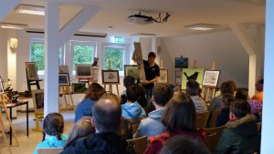 VogelKUNSTsafari Wangerooge 2019 Foto: Nationalpark-Haus Wangerooge Christiane Baak